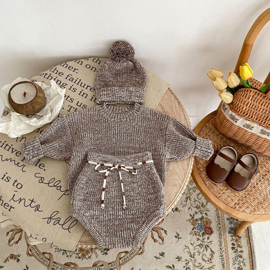 Knitted 3-piece Set